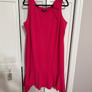 Roz & Ali Bright Pink Mini Dress